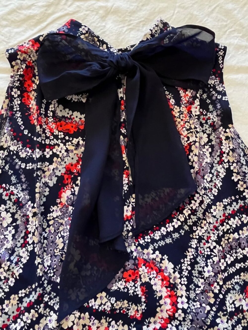 Signature by Robbie Bee Bow Tie Dress L